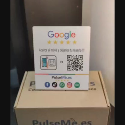 Pulseme® Soporte NFC+QR. Sin Cuotas.