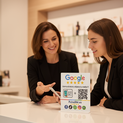Pulseme® Soporte NFC+QR. Sin Cuotas.